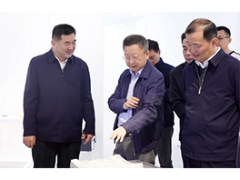 湖北省經(jīng)信廳黨組書記、廳長朱萬奎調(diào)研華工科技
